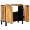 vidaXL Armadio per Lavabo da Bagno Marrone 62 x 33 x 58 cm