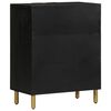 vidaXL Credenza Nera 60x33x75 cm in Legno Multistrato