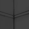 vidaXL Gazebo con Tende 600x298x270 cm Antracite