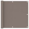 vidaXL Paravento da Balcone Talpa 90x300 cm Tessuto Oxford