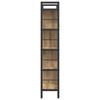 vidaXL Libreria Rovere artigianale 75 x 30 x 156 cm Legno multistrato
