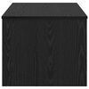 vidaXL Tavolino da salotto Rovere Nero 80 x 50,5 x 41,5 cm