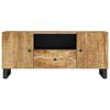 vidaXL Mobile TV 105x33,5x46cm Legno Massello Mango Legno Multistrato