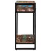vidaXL Tavolo consolle Multicolore legno massello di riciclo