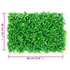 &nbsp;vidaXL Recinzione Foglie Felce Artificiali&nbsp;24 pz Verde 40x60 cm