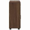 vidaXL Credenza Rovere Marrone 88,5 x 30,5 x 73 cm Legno multistrato