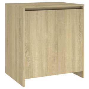 vidaXL Credenza Rovere Sonoma 70x41x75 cm in Legno Multistrato