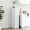 vidaXL Armadietto da Farmacia Bianco 30x41x118 cm in Truciolato
