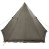 vidaXL Tenda Familiare Tipi per 6 Persone Marrone Impermeabile