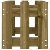 vidaXL Fioriera da Giardino Recinzione 100x30x30 cm in Pino Impregnato