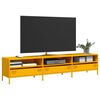vidaXL Mobile TV Giallo Senape 202x39x43,5cm Acciaio Laminato a Freddo