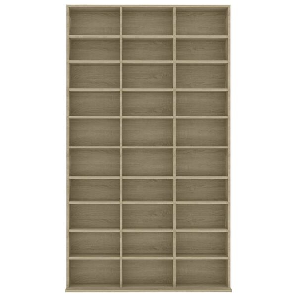 vidaXL Armadietto TV Rovere Sonoma 102x23x177,5cm in Legno Multistrato