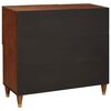 vidaXL Credenza Marrone 80 x 33.5 x 75 cm
