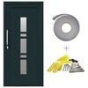 vidaXL Porta Frontale Antracite 88 x 200 cm PVC