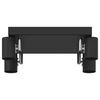 vidaXL Faretto da soffitto Nero 26.5 x 26 x 11.5 cm Acciaio
