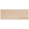 vidaXL Piano Tavolo 110x40x2,5 cm Rettangolare Legno Massello di Pino