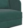 vidaXL Divano letto Verde Scuro 65 x 80 x 83 cm Velluto