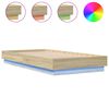 vidaXL Giroletto con LED Rovere Sonoma 75x190 cm