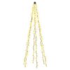 vidaXL Luci per albero di Natale con picchetti 540 LED Bianco caldo