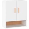 vidaXL Armadietto a Muro Bianco 60x31x70 cm in Legno Multistrato