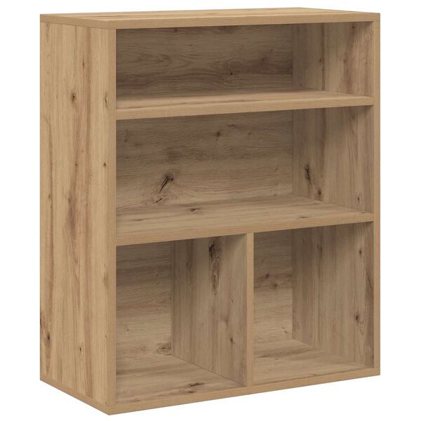 vidaXL Libreria Rovere Artigianale 60x30x71,5 cm Legno Multistrato
