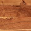 vidaXL Credenze 2 pz 60x34x75 cm in Legno Massello di Acacia