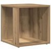 vidaXL Tavolino da Salotto Rovere Artigianale 33x33x34cm in Truciolato