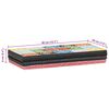 vidaXL Mensole da Parete 2 pcs Multicolore 40 x 20 x 6 cm