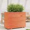 vidaXL Fioriera Giardino Marrone Cera 90x40x72,5cm Legno Massello Pino