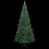 vidaXL Albero di Natale Preilluminato con Palline 240 cm Verde