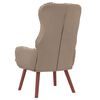 vidaXL poltrona Cappuccino 69 x 74 x 93 cm Pelle Artificiale