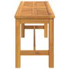 vidaXL Panca da Giardino 110 cm in Legno Massello di Acacia