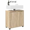 vidaXL Mobile per lavabo da bagno Rovere Sonoma 60 x 30 x 60 cm