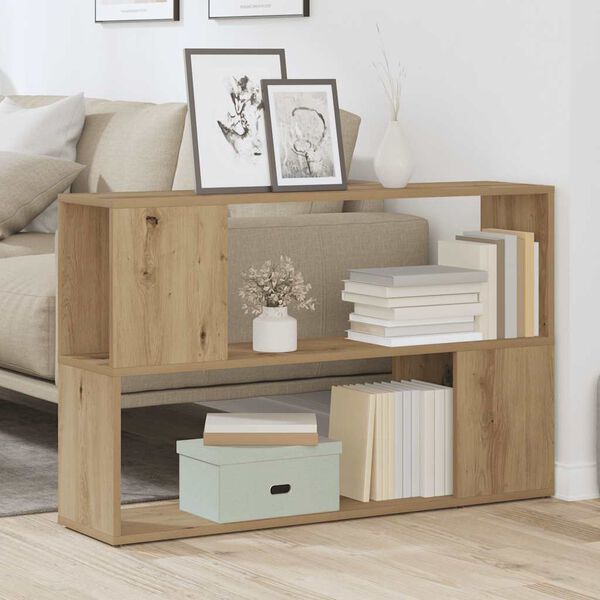 vidaXL Libreria Rovere Artigianale 100x24x63 cm in Truciolato