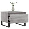 vidaXL Tavolini Salotto 2pz Grigio Sonoma 50x46x35cm Legno Multistrato