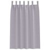 vidaXL Tende Blackout con Anelli 2 pcs Grigio Metallico 175 x 140 cm