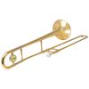 VidaXL Trombone in Ottone giallo con oro laccato Bb