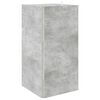 vidaXL Armadio Angolare Grigio Cemento 33x33x67 cm in Truciolato