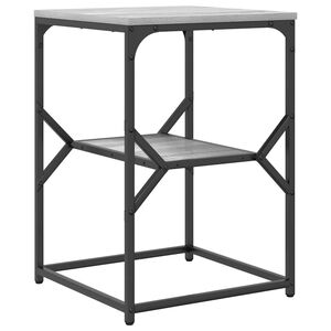 vidaXL Tavolo laterale Grigio Sonoma 41 x 40 x 60 cm