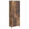 vidaXL Set di armadi 2 pcs 66 x 34,5 x 90 cm Legno ingegnerizzato