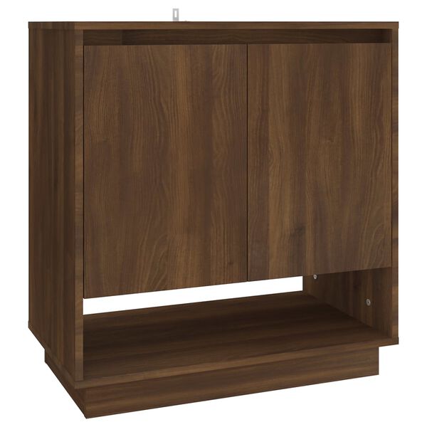 vidaXL Credenza Rovere Marrone 70x41x75 cm in Truciolato