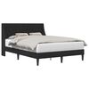 vidaXL Struttura del letto con testiera Nero 140 x 200 cm Velluto