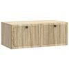 vidaXL Mobile Porta TV da Muro Rovere Sonoma 78,5 x 41 x 30 cm