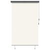 vidaXL Tenda a Rullo per Esterni 160x250 cm Crema