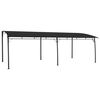 vidaXL Tenda Parasole da Giardino 6x3x2,55 m Antracite