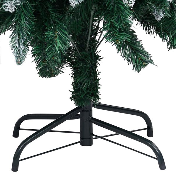 vidaXL Albero di Natale Preilluminato con Palline e Pigne 150 cm