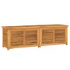 vidaXL Contenitore Giardino con Borsa 175x50x55 cm Legno Massello Teak