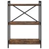 vidaXL Libreria Rovere fum&eacute; 60 x 30 x 85 cm Legno multistrato