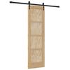 vidaXL Porta scorrevole ORKDAL 61 x 198,5 cm Legno Massello di Pino