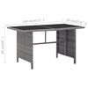 vidaXL Set Divani da Giardino 6 pz con Cuscini in Polyrattan Grigio